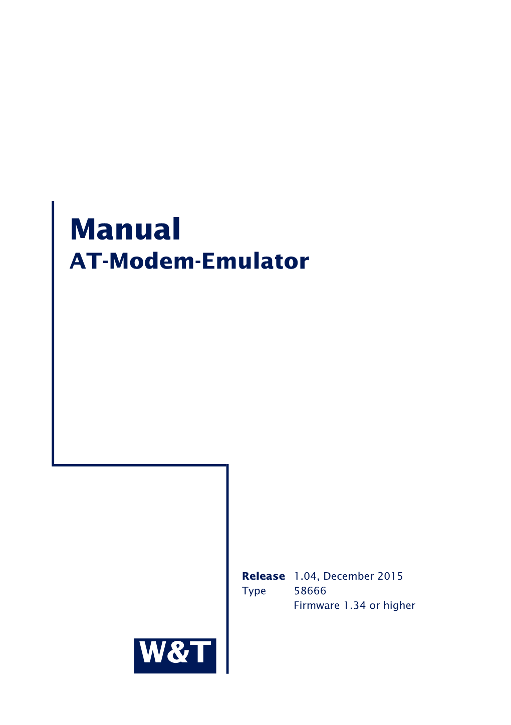 Manual AT-Modem-Emulator