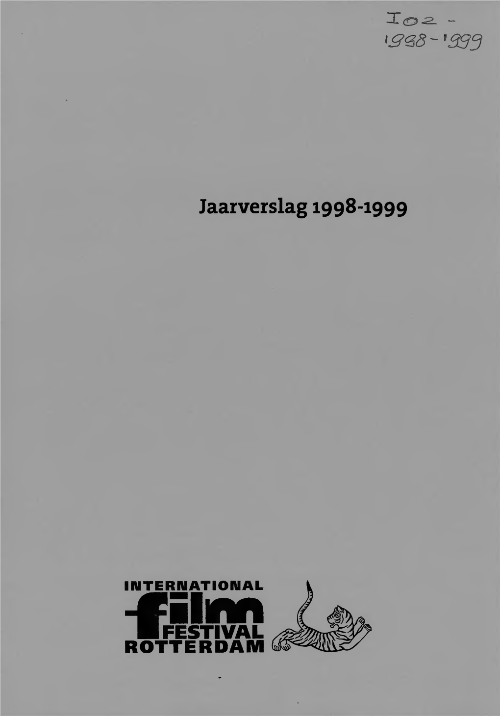 Jaarverslag 1998-1999