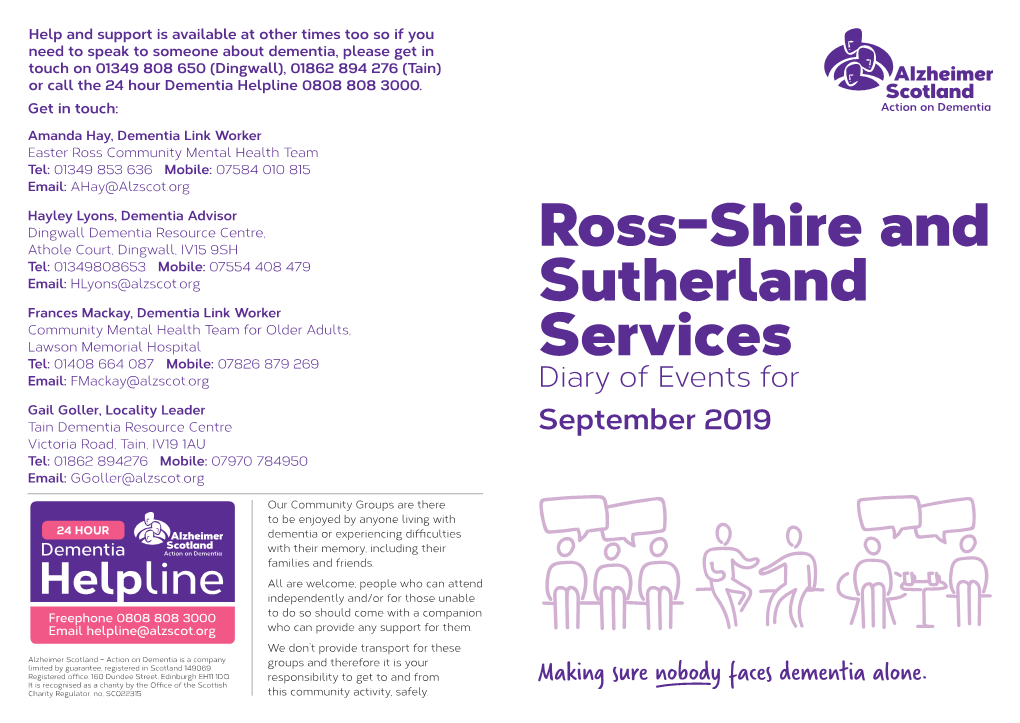 Ross-Shire and Sutherland Services