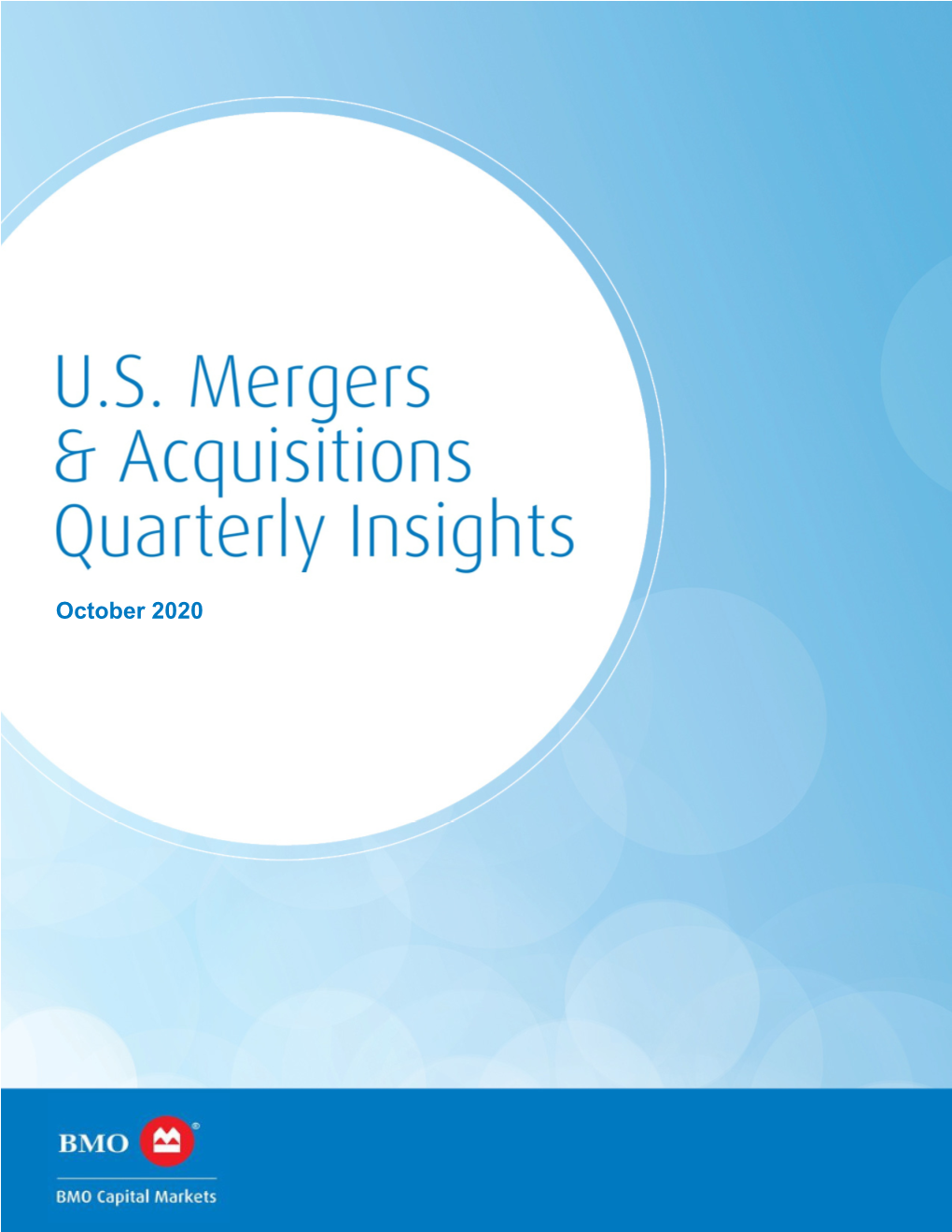 M&A Activity Has Rebounded in Q3 2020