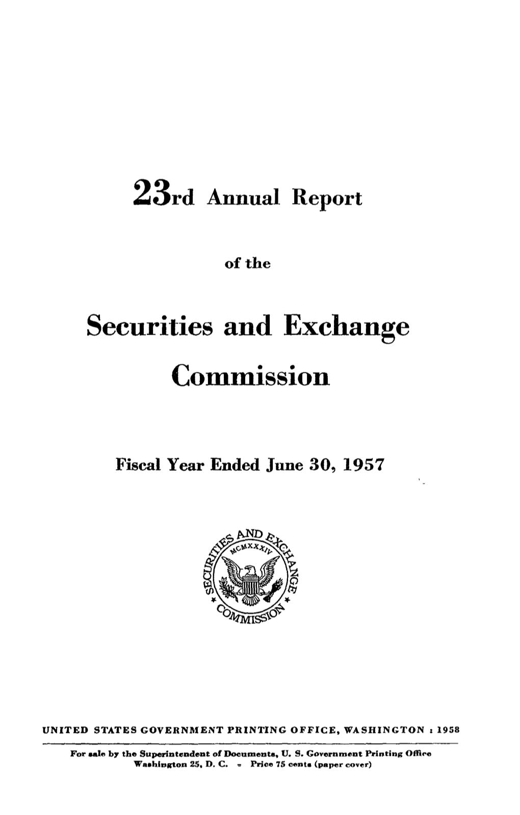 Annual Report 1957