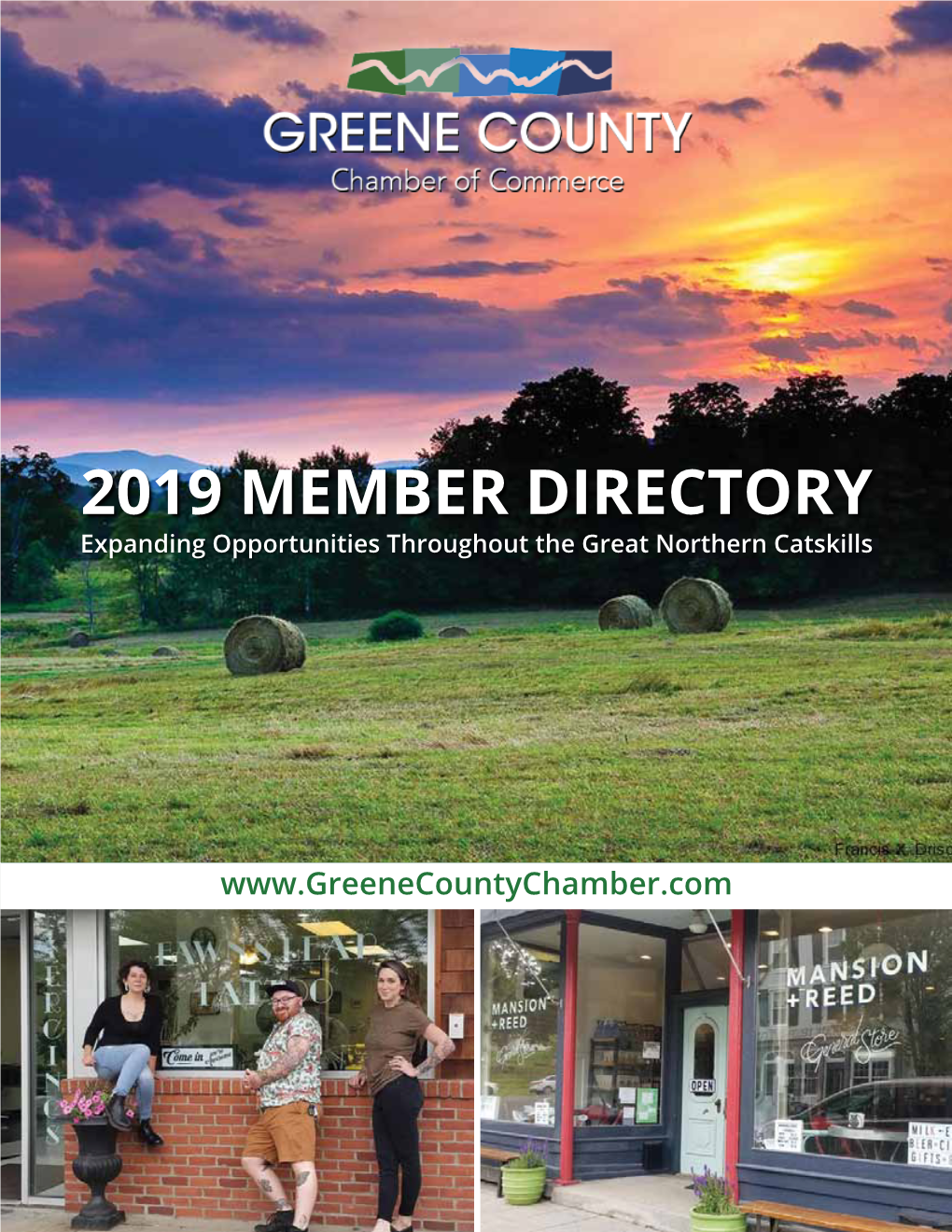 2019 Member Directory Expanding Opportunities Throughout the Great Northern Catskills