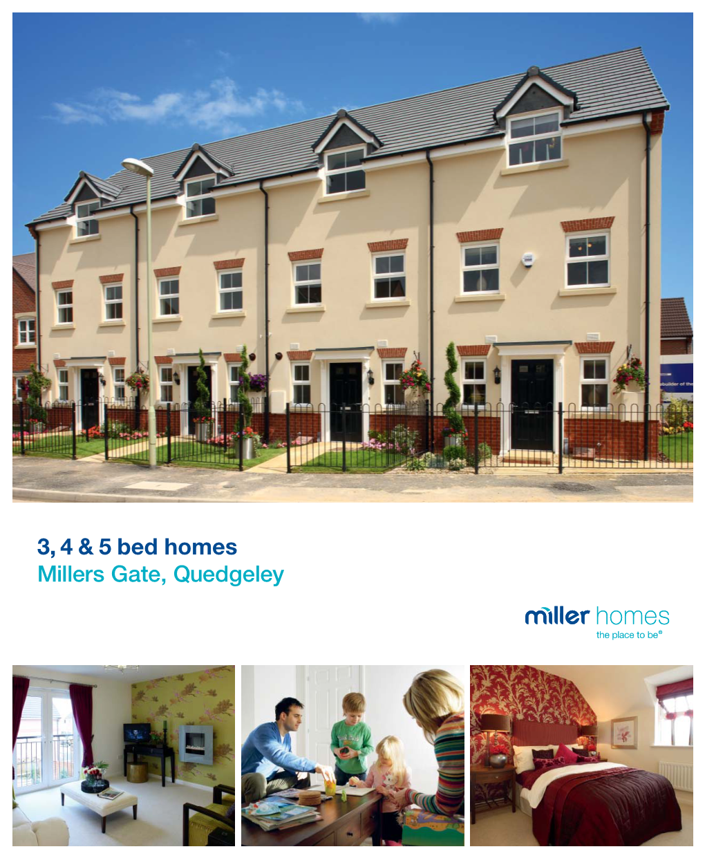 3, 4 & 5 Bed Homes