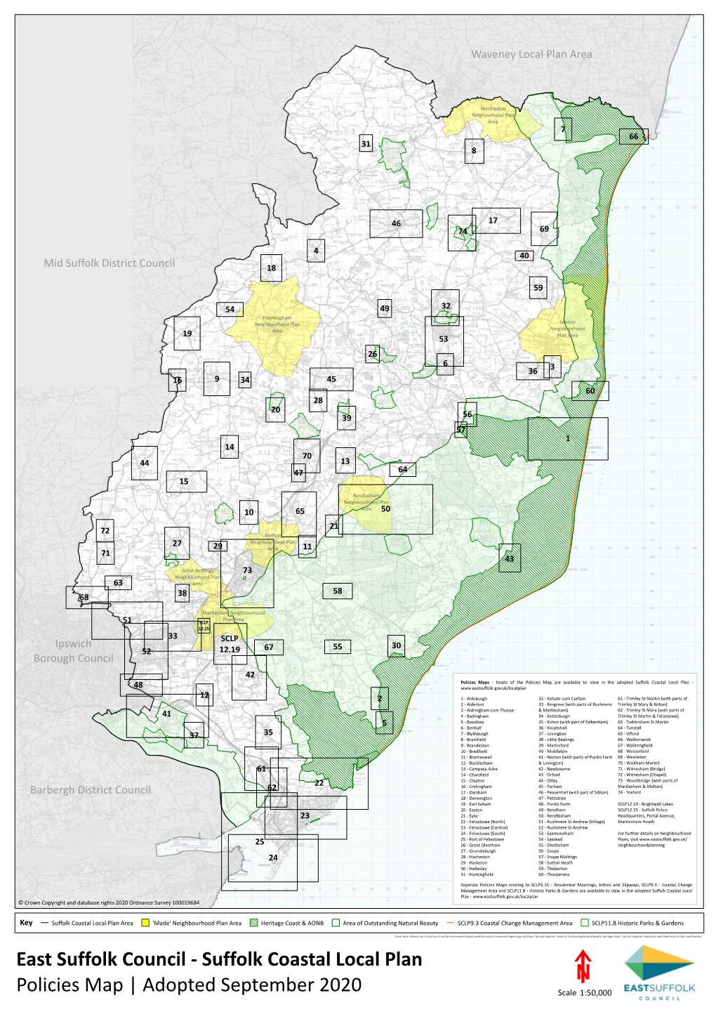 Waveney Local Plan Area