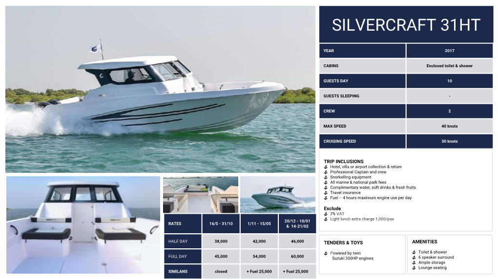 Silvercraft 31Ht