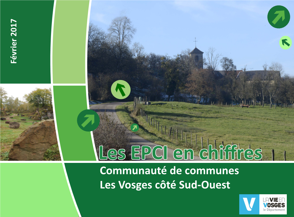 Les EPCI En Chiffres Communauté De Communes Les Vosges Côté Sud-Ouest