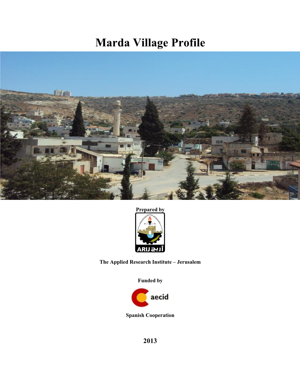 Marda Village Profile