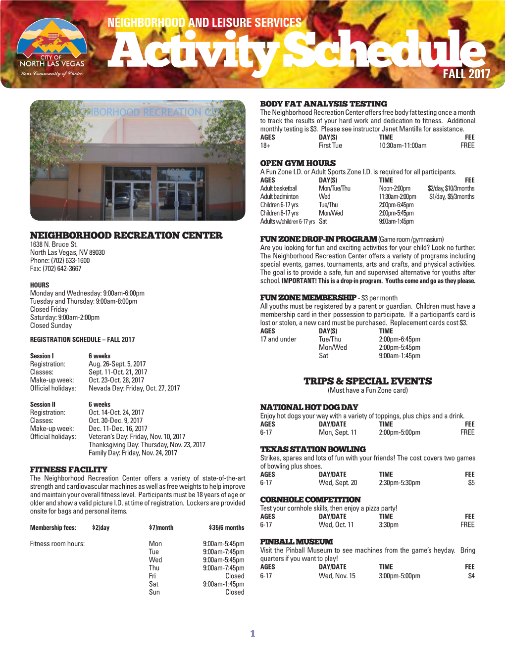 SILVER MESA RECREATION CENTER This Program Offers Individual Or Group Tutoring Sessions to Meet the Speciﬁ C 4025 Allen Lane Needs of Each Student