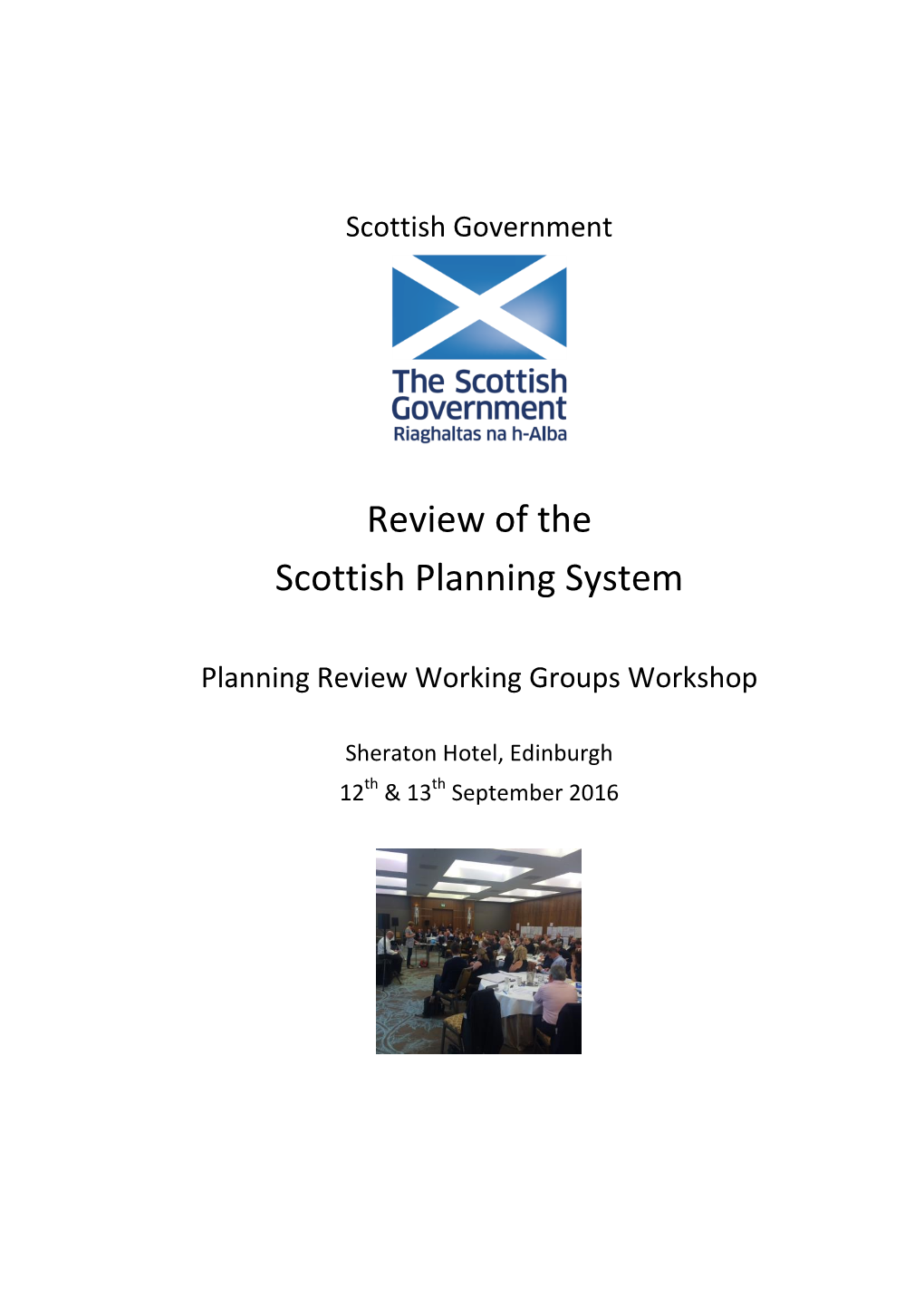 Review of the Scottish Planning System