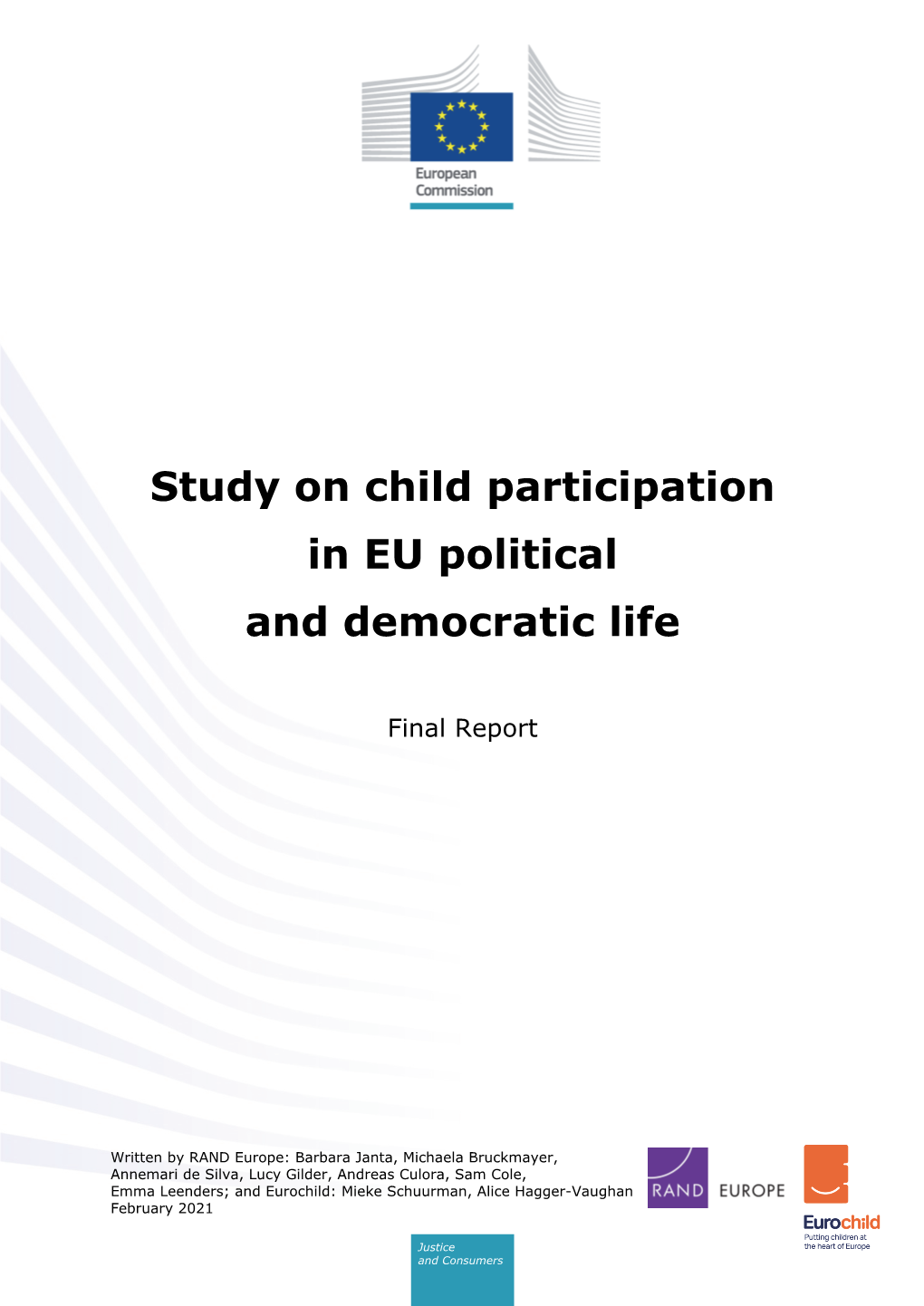 Study on Child Participation in EU Political and Democratic Life