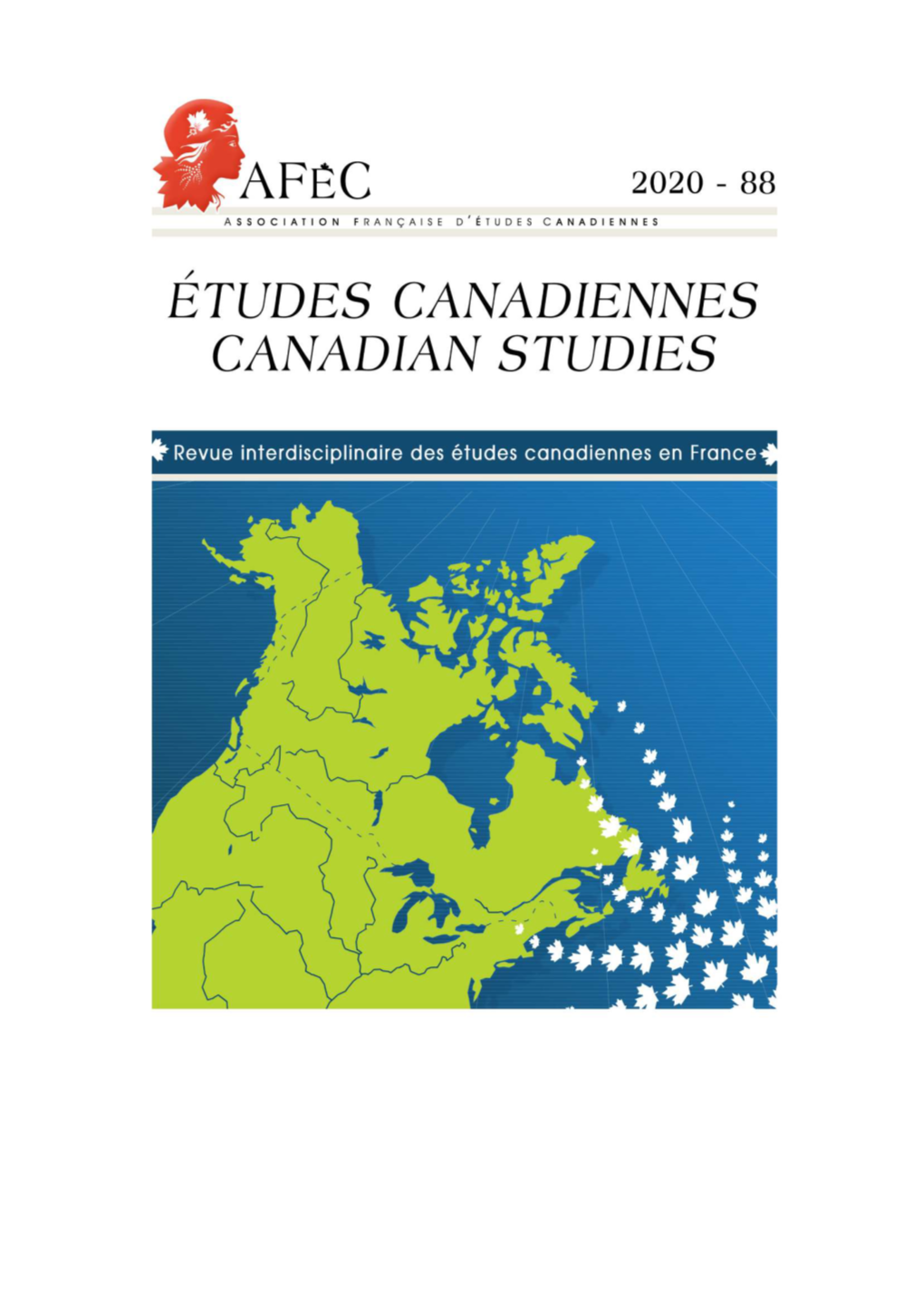Études Canadiennes / Canadian Studies, 88