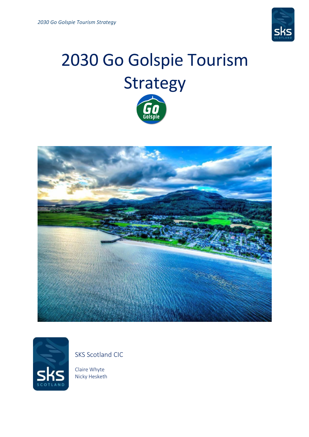 2030 Go Golspie Tourism Strategy