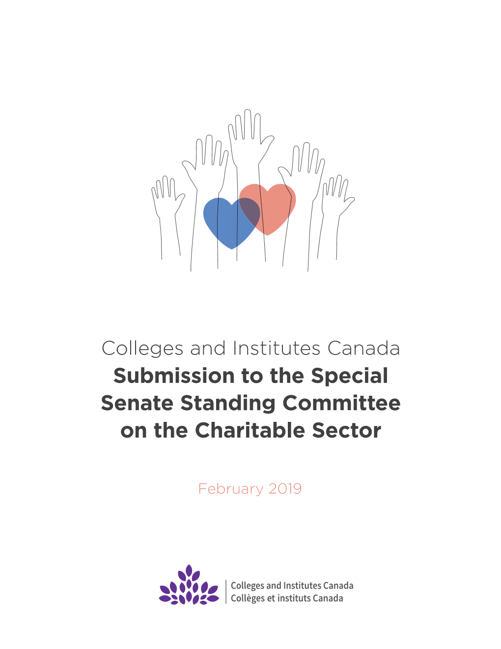 Submission to the Special Senate Standing Committee on the Charitable Sector