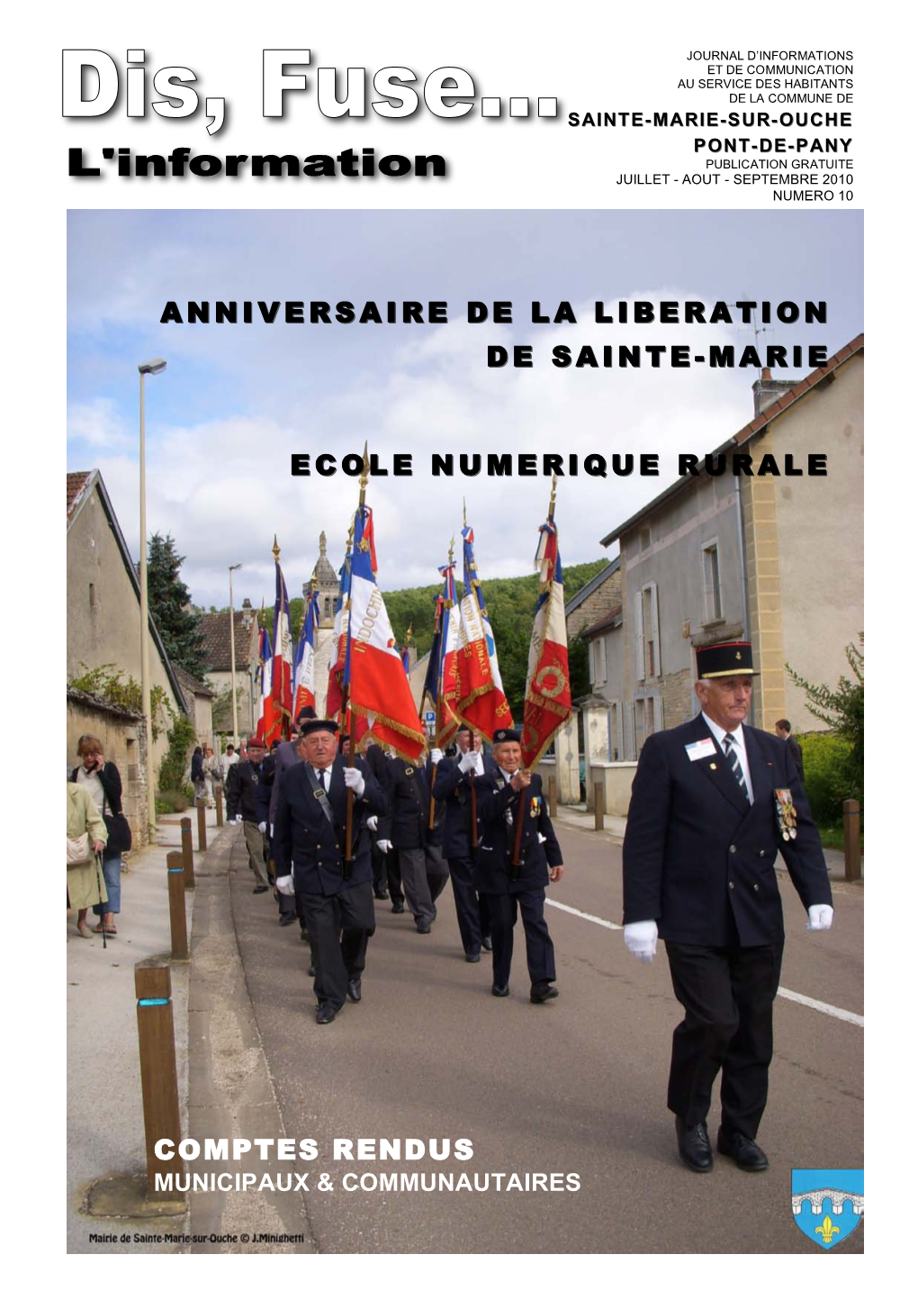 Anniversaire De La L Anniversaire De La Liberation Iberation De Sainte De Sainte-Marie Ecole Numerique Rura Ecole Numerique