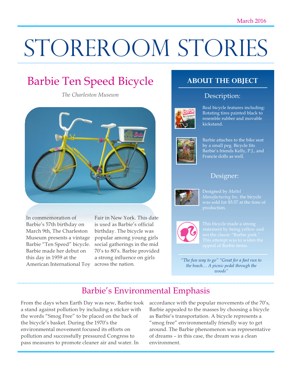Storeroom Stories