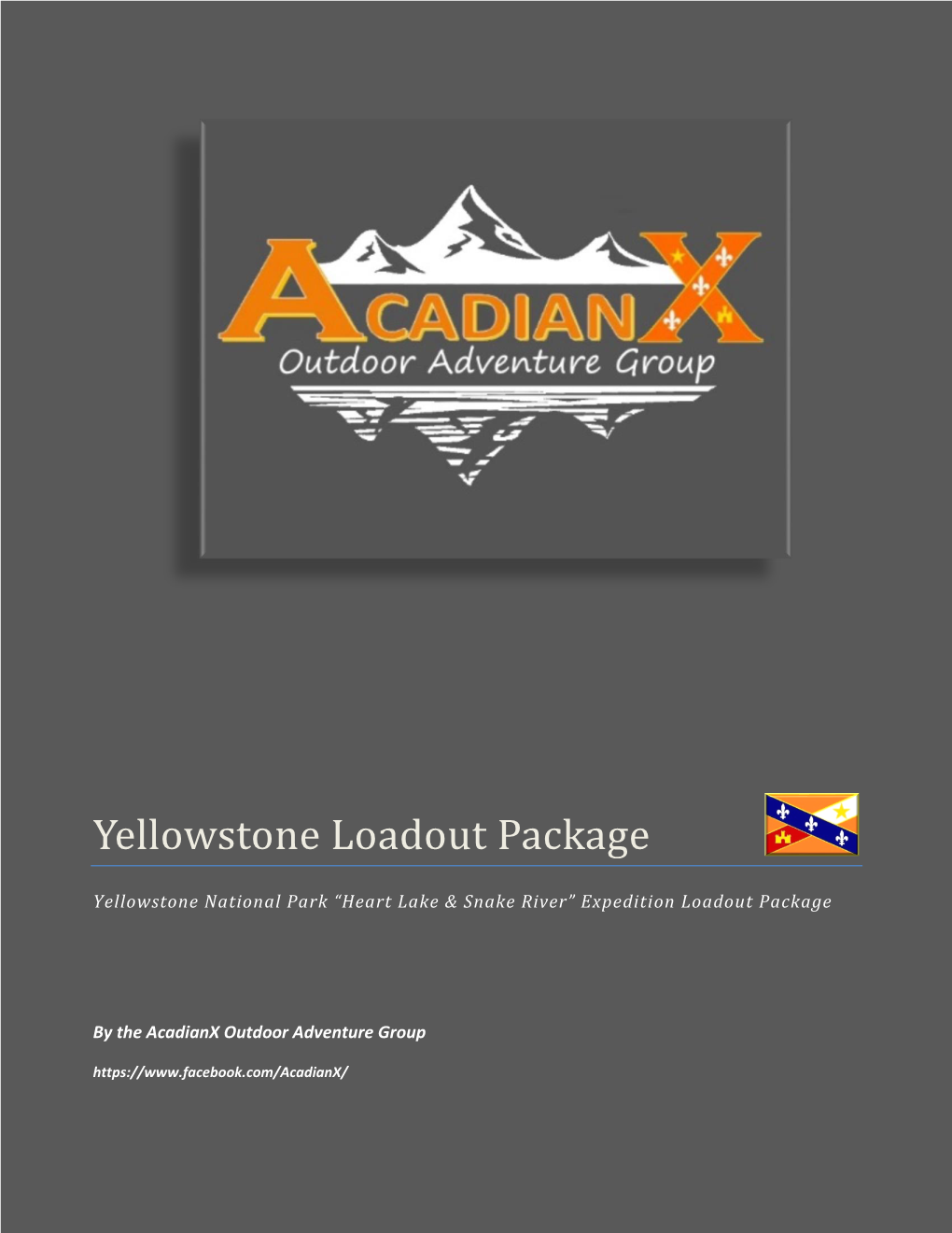 Yellowstone Loadout Package