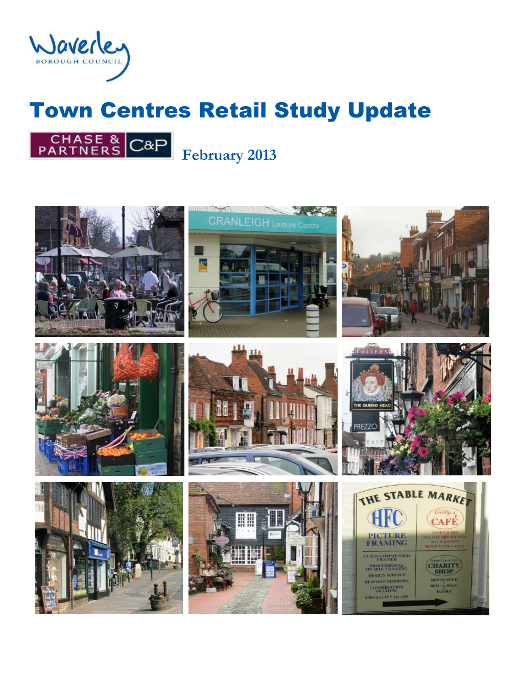 Town Centres Retail Study Update