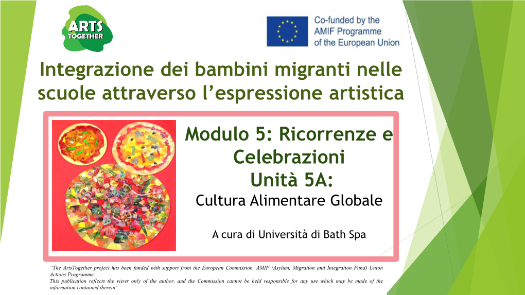 Cultura Alimentare Globale