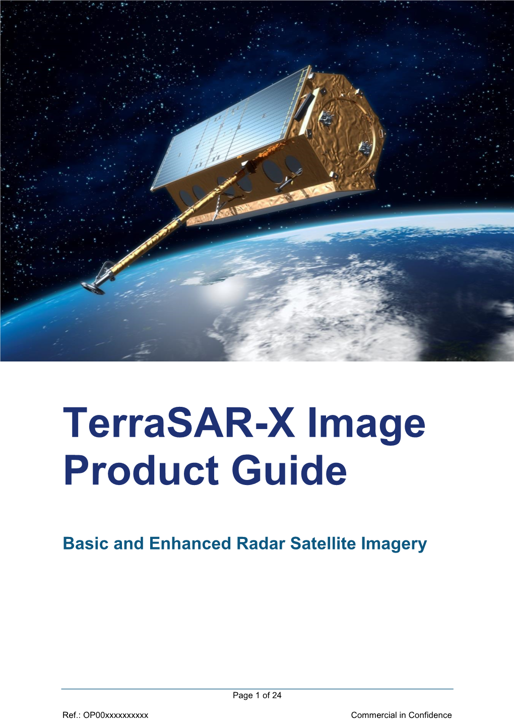 Terrasar-X Image Product Guide