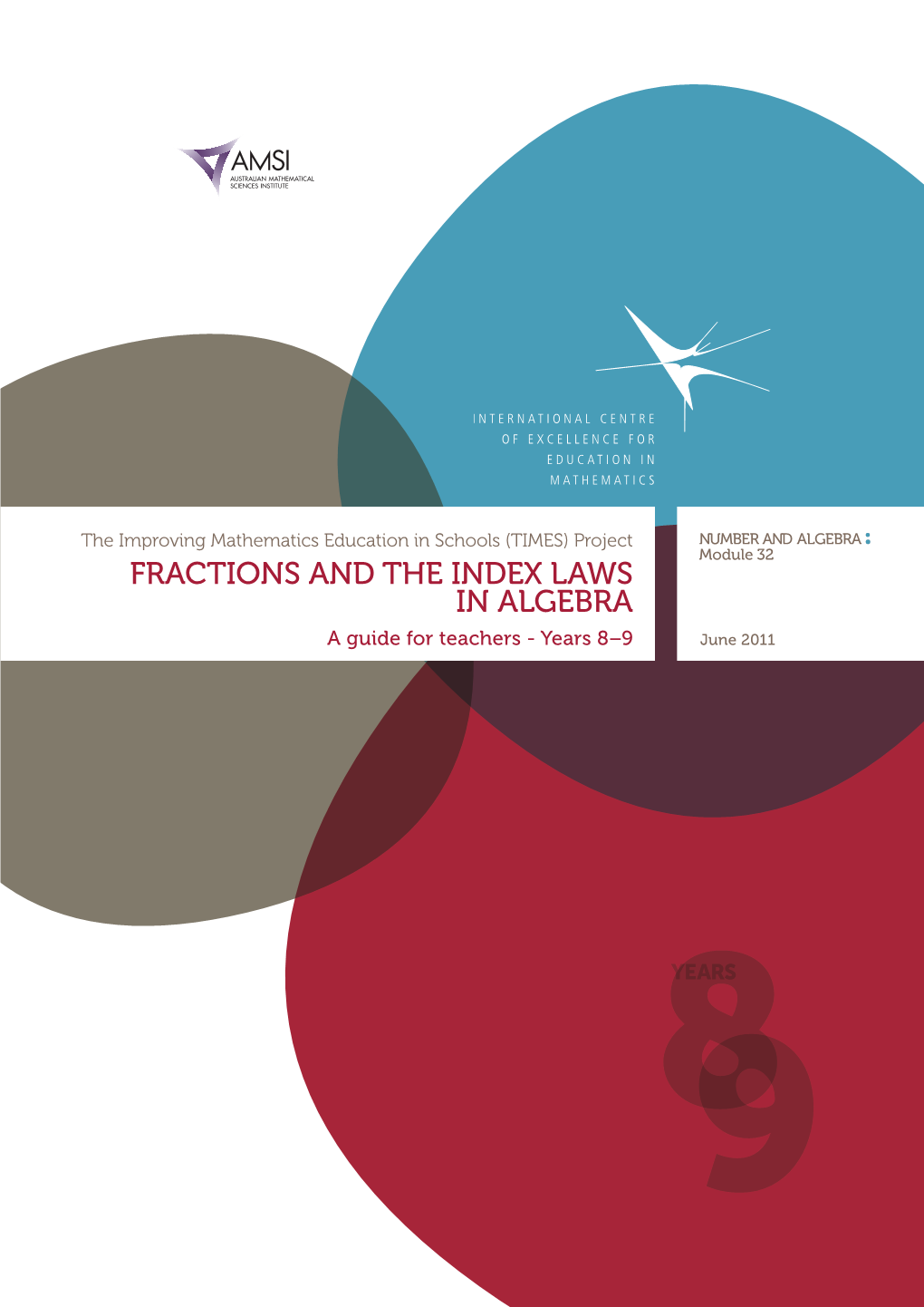 Fractions and the Index Laws in Algebra