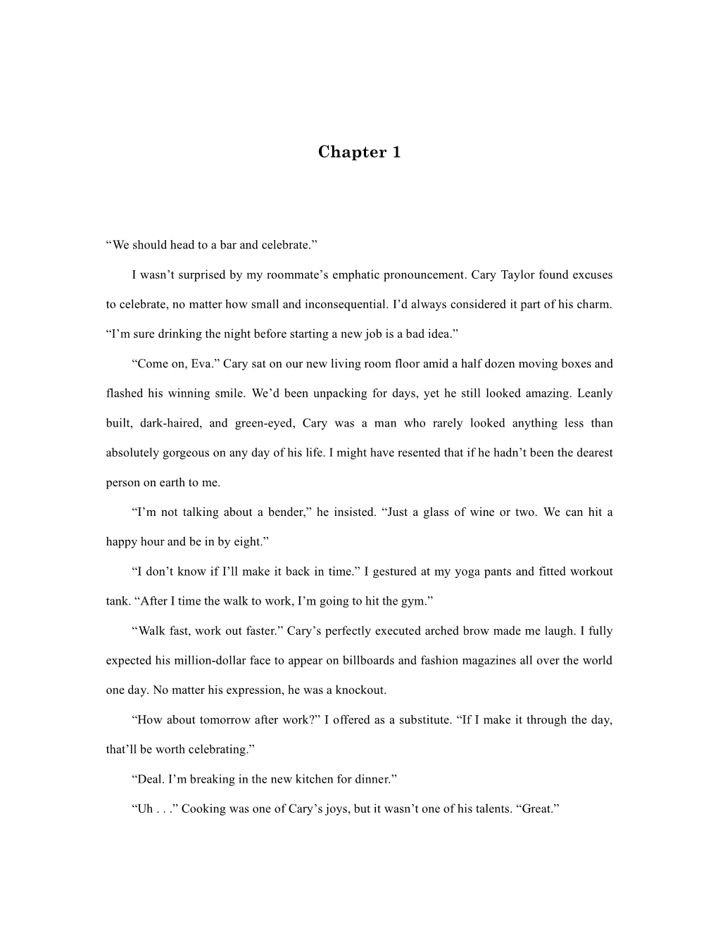 BARED Chapter 1 Excerpt