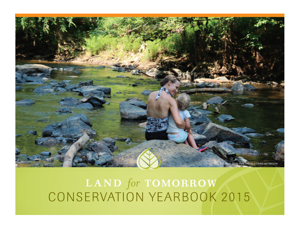 CONSERVATION YEARBOOK 2015 About