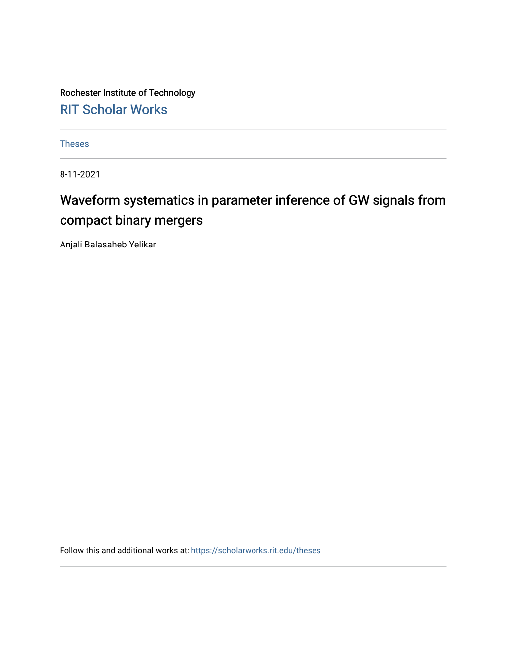 Waveform Systematics in Parameter Inference of GW Signals from Compact Binary Mergers