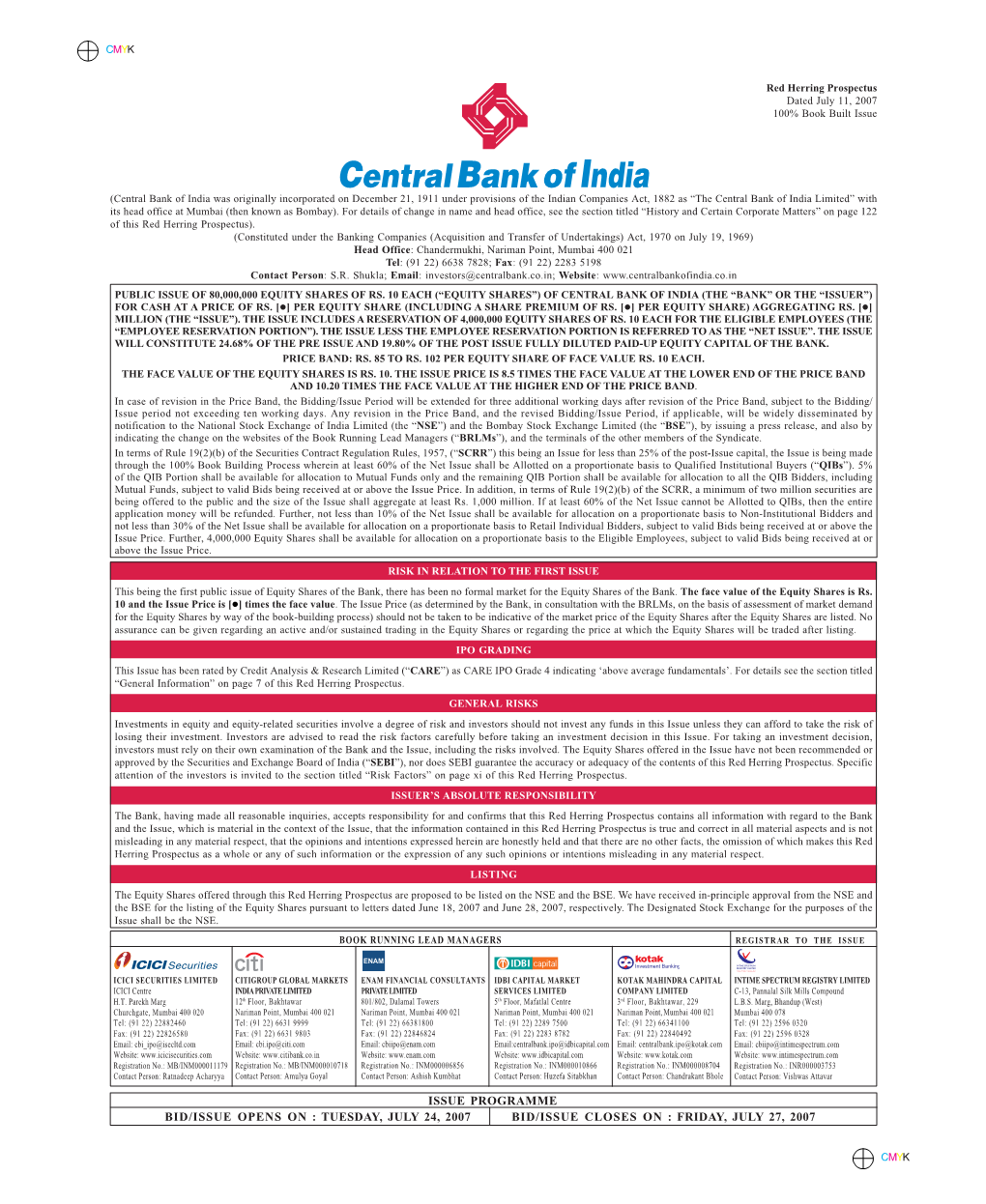 Central Bank of India