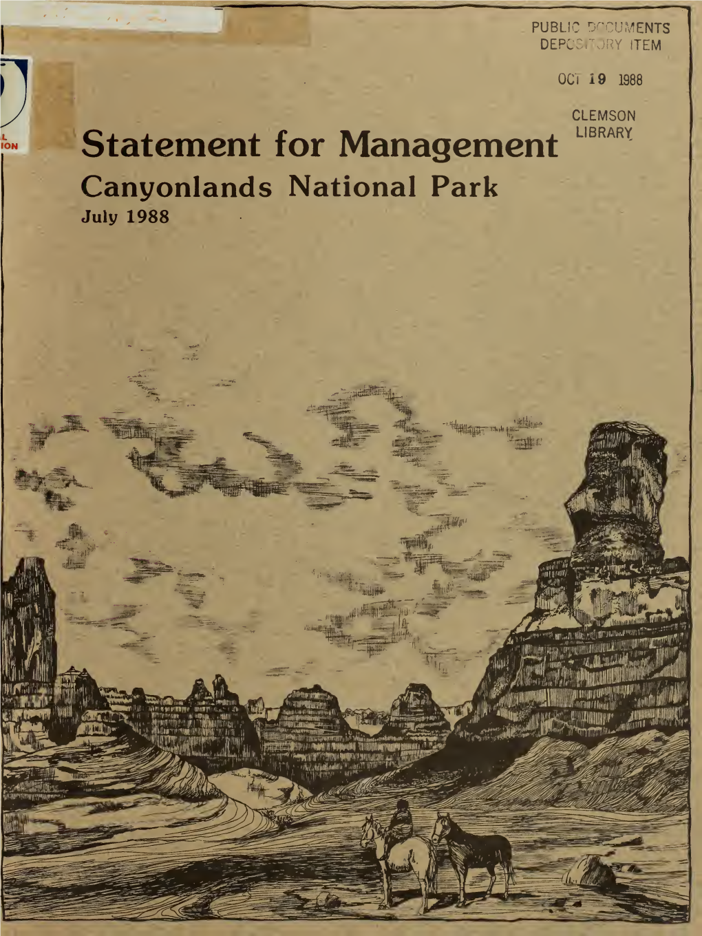 Statement for Management: Canyonlands National Park