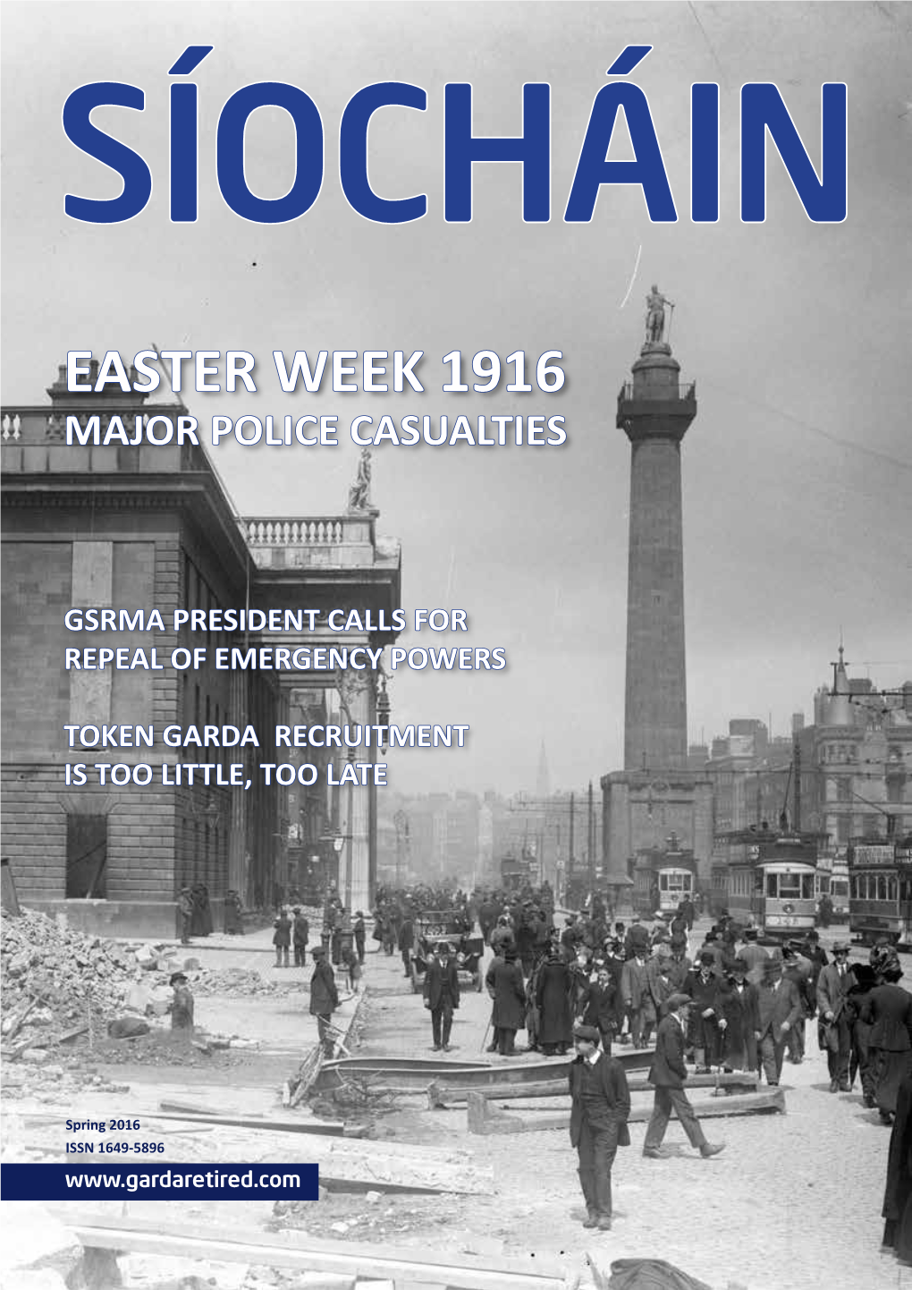 Easter Week 1916 Major Police Casualties