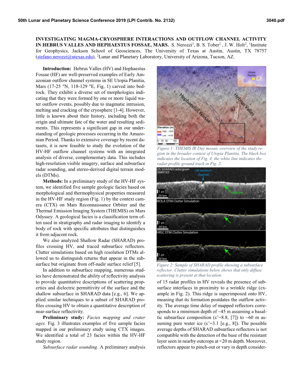 Investigating Magma-Cryosphere Interactions and Outflow Channel Activity in Hebrus Valles and Hephaestus Fossae, Mars