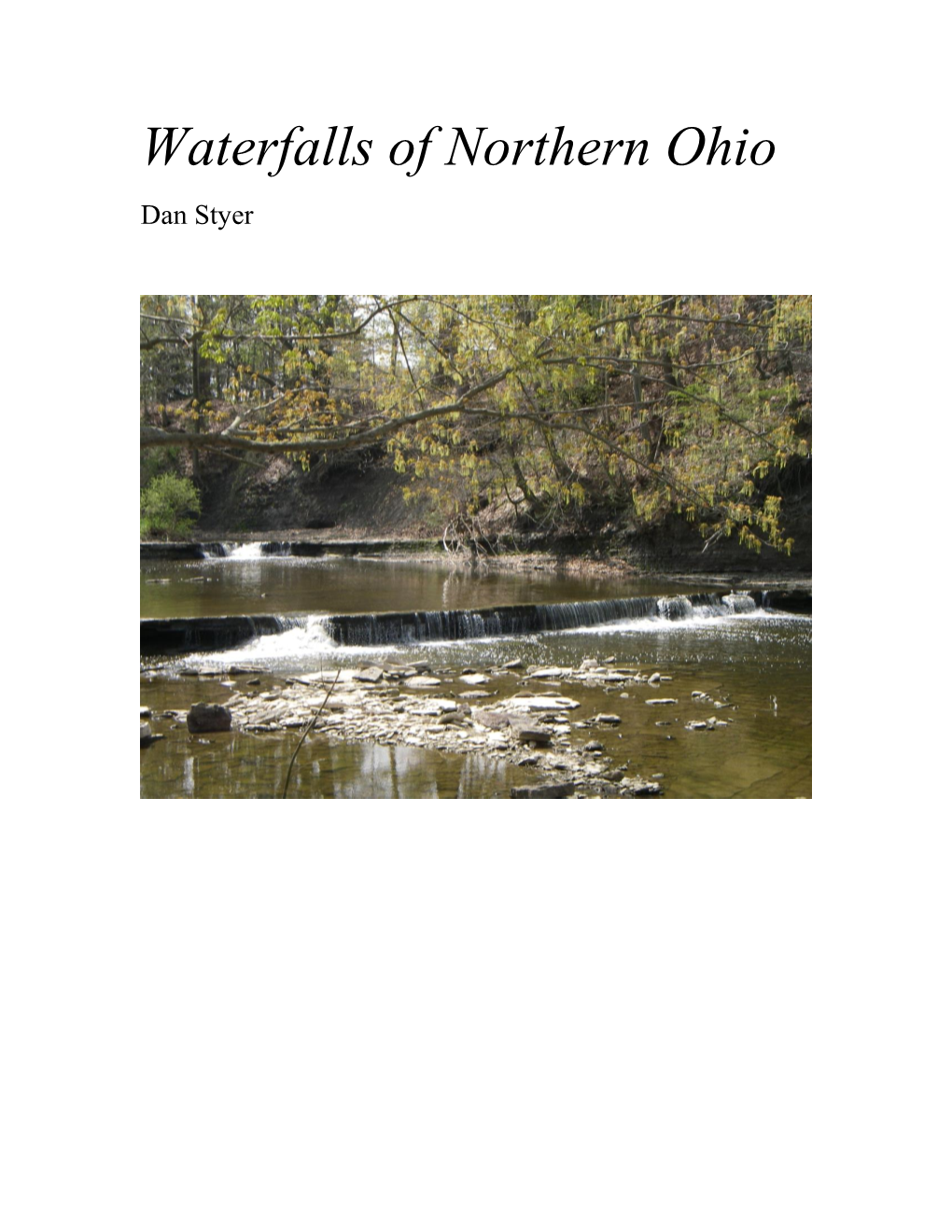 Waterfalls of Northern Ohio