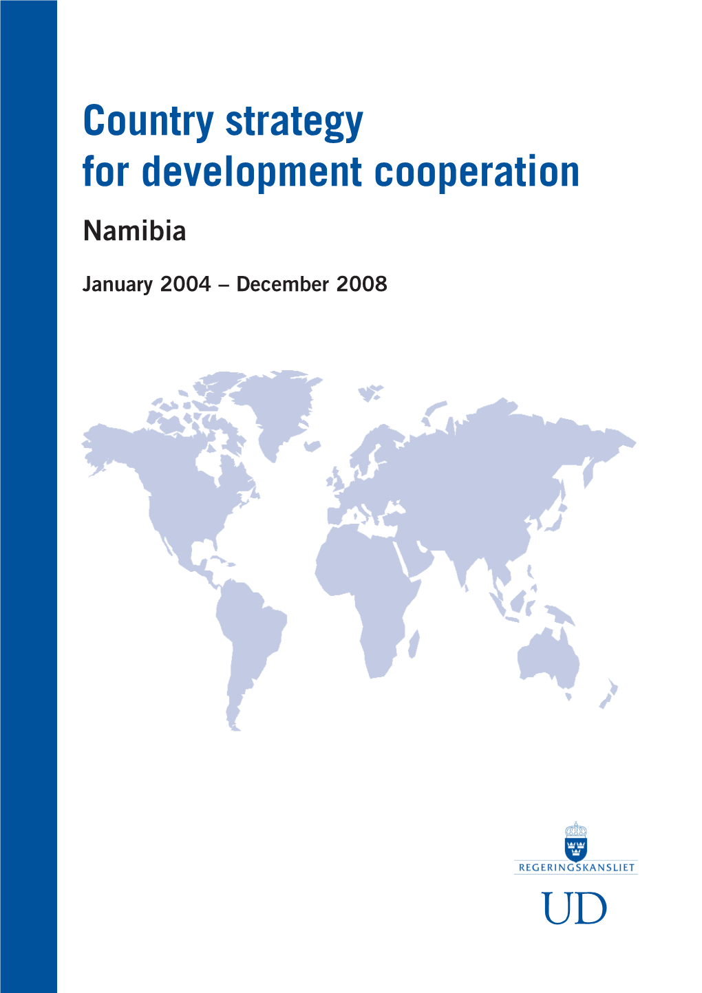 Country Strategy for Development Cooperation Namibia
