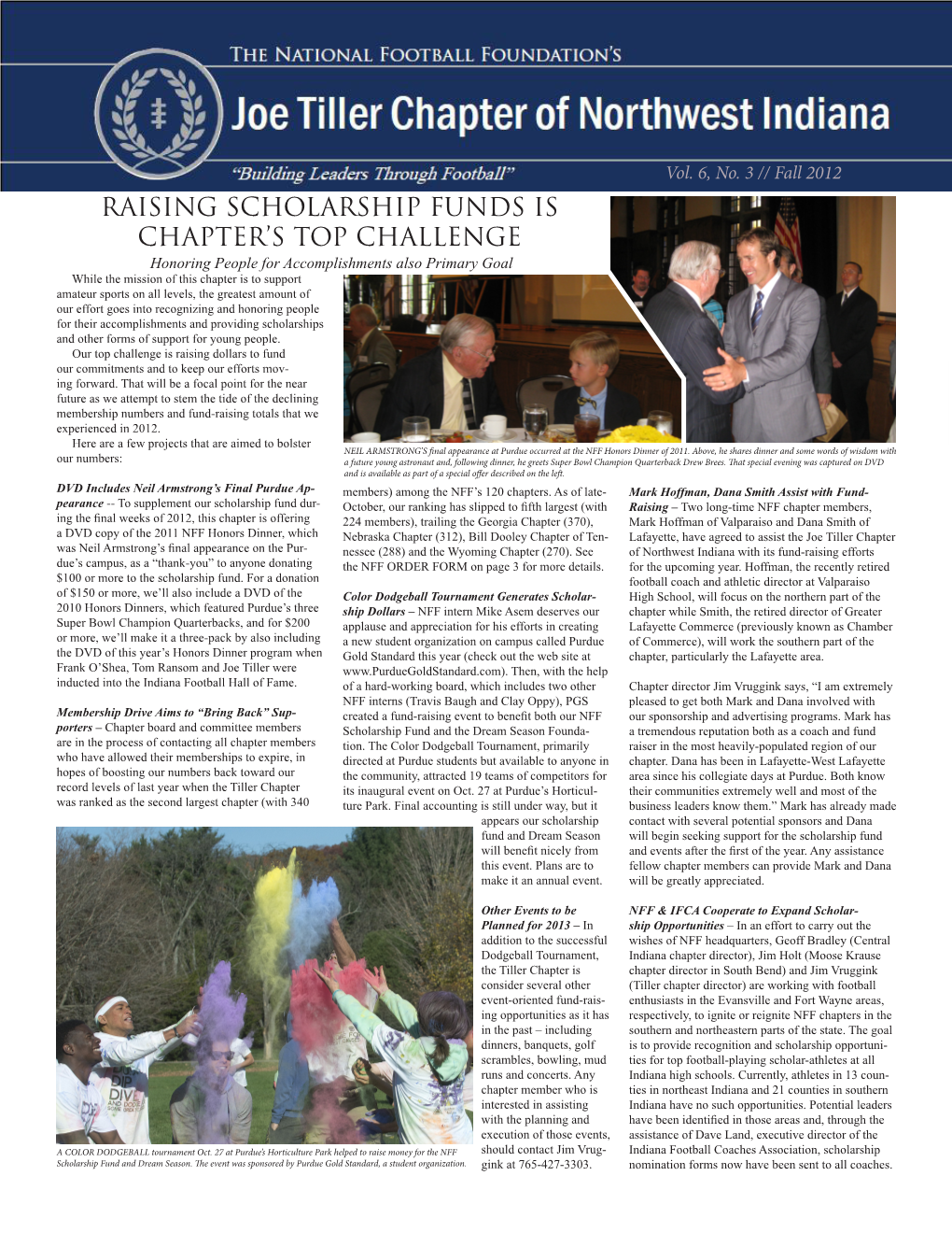 November 2012 Newsletter