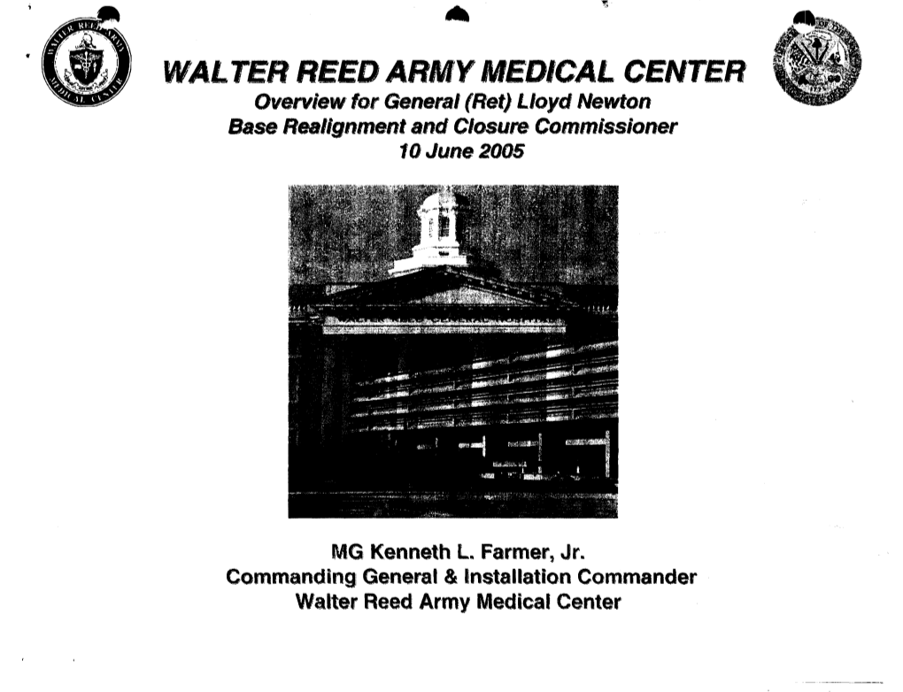 Walter Reed Army Medical Center