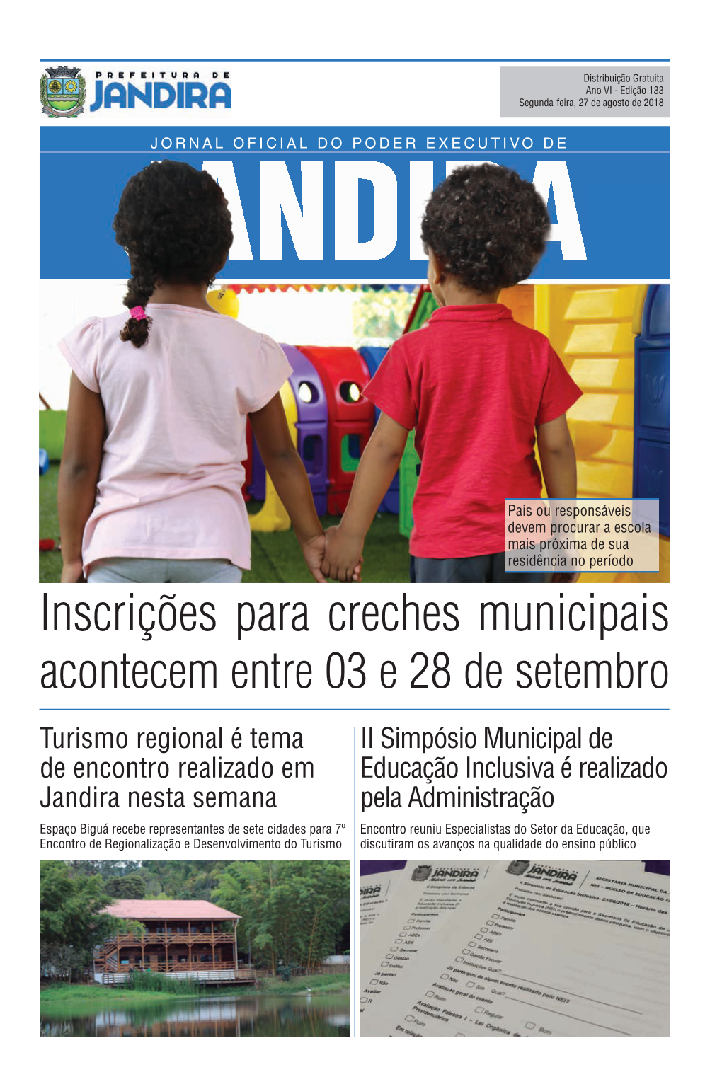 Inscrições Para Creches Municipais