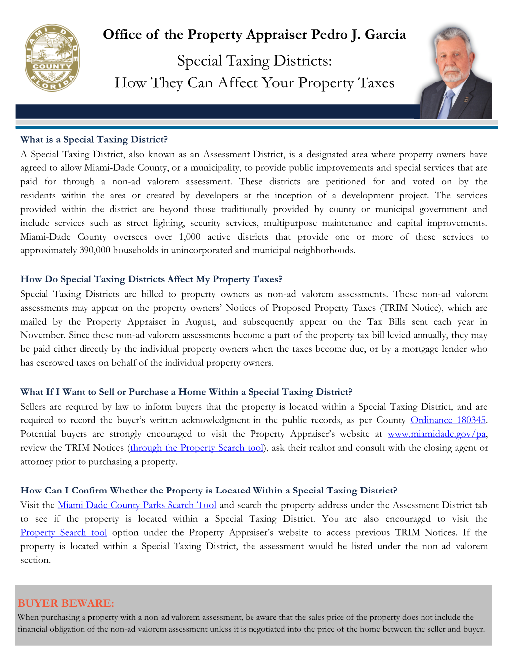 Special Taxing Districts: How They Can Affect Your Property Taxes