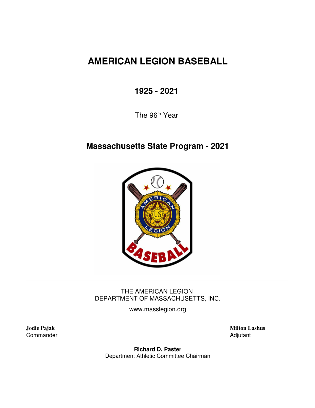 American Legion Baseball