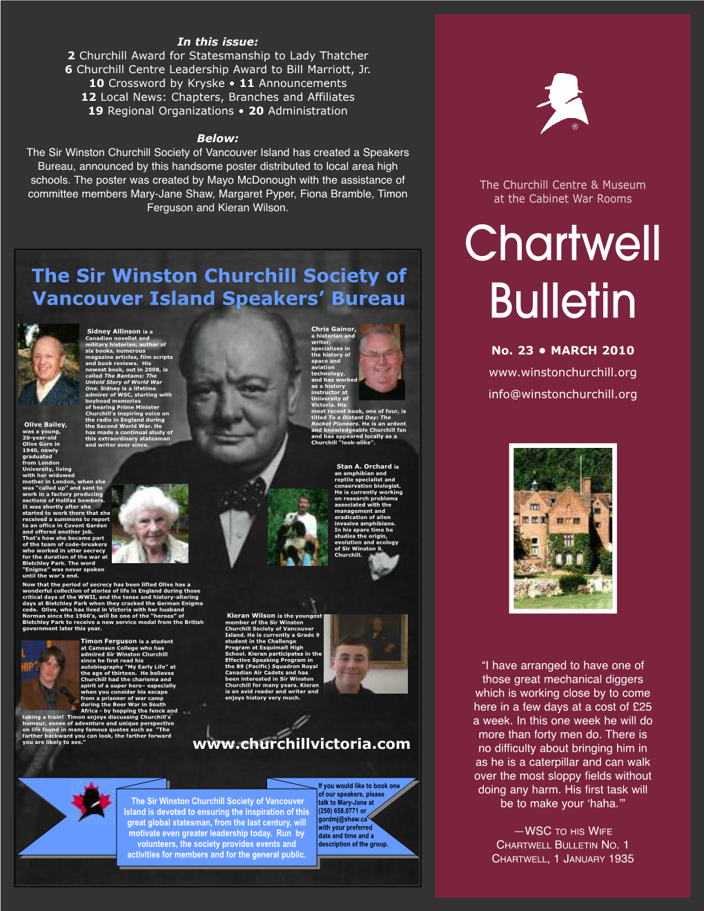 Chartwell Bulletin No