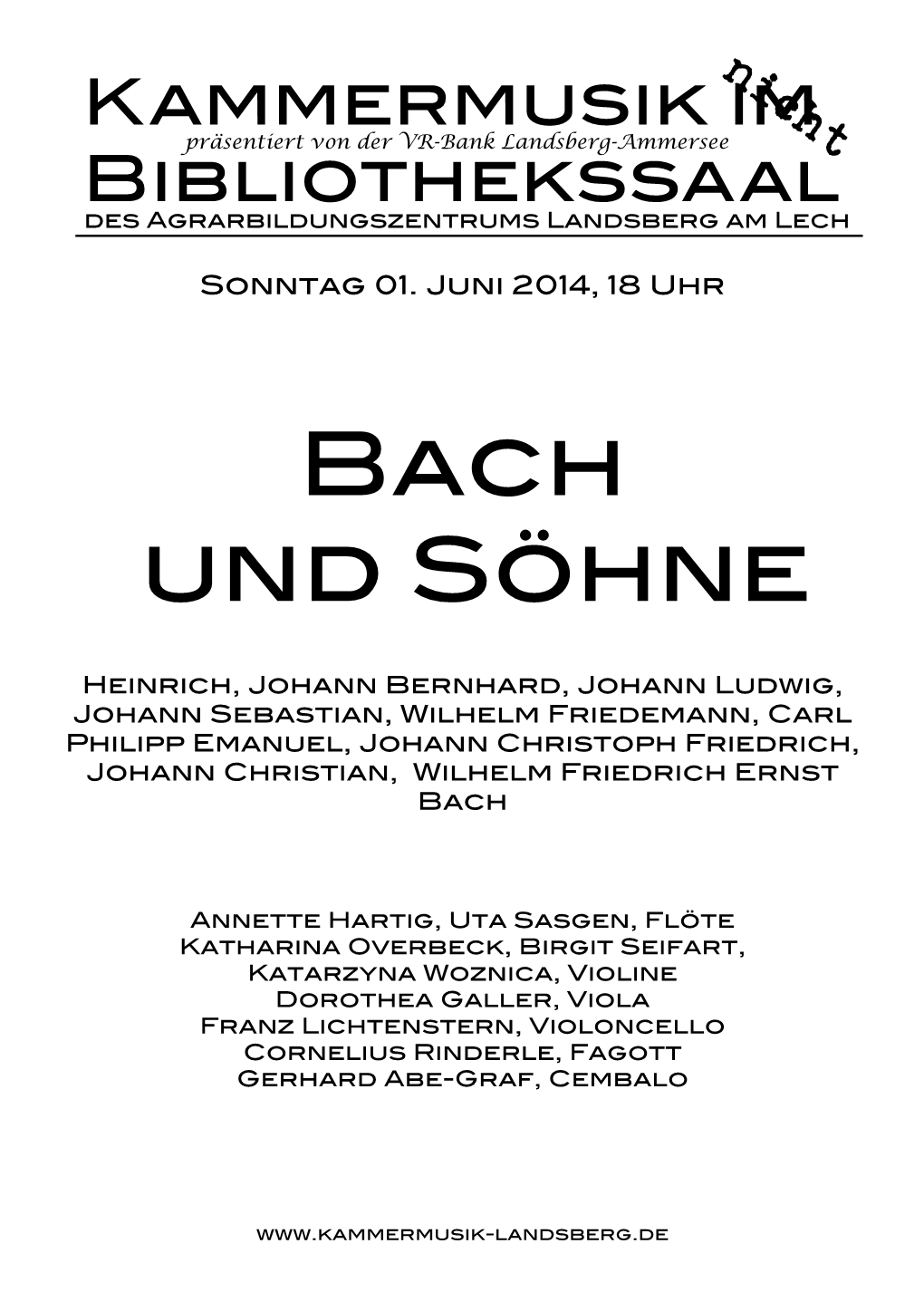 Bach Und Söhne