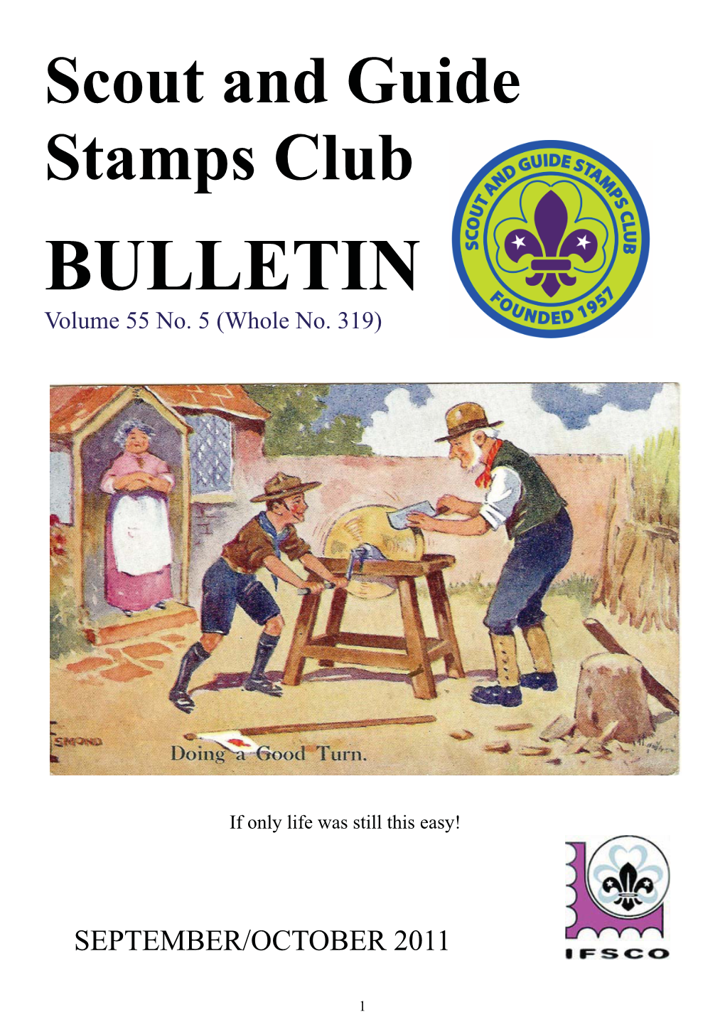 Scout and Guide Stamps Club BULLETIN #319