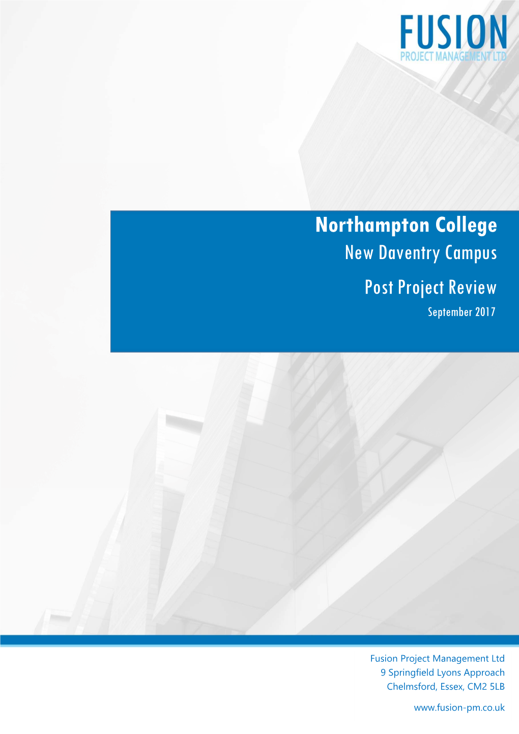 Northampton College New Daventry Campus