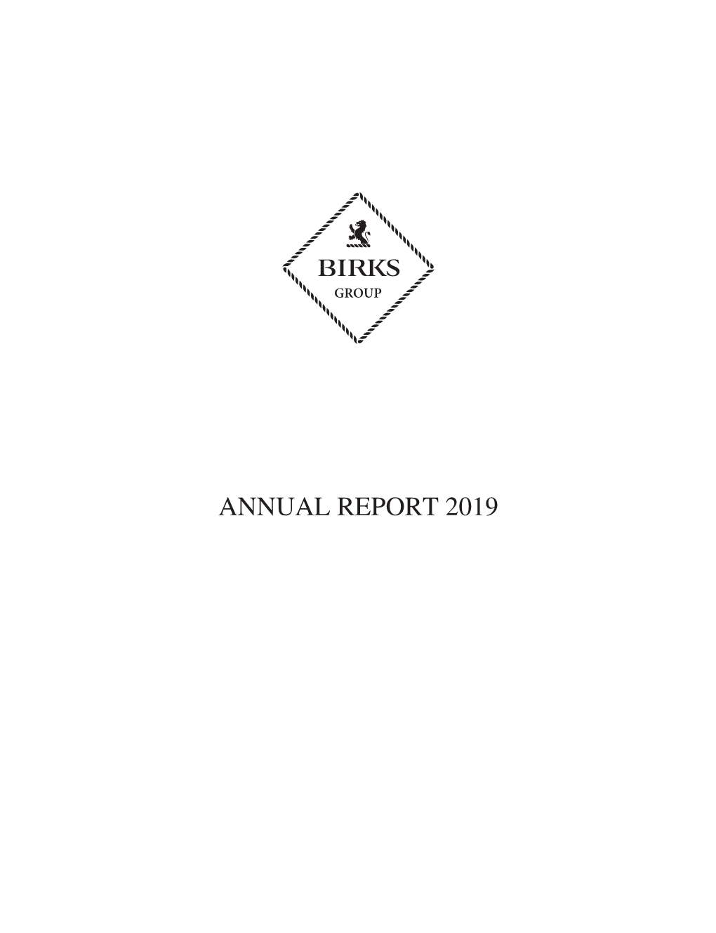 Birks Group 2019 Annual Report