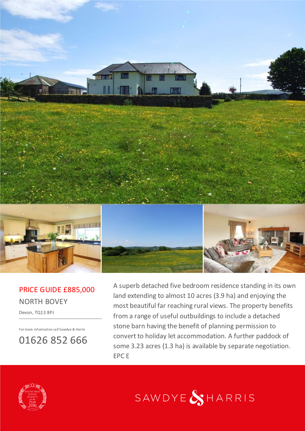 Price Guide £885,000 North Bovey