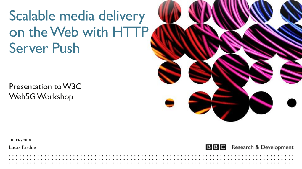 Scalable Media Delivery on the Web with HTTP Server Push