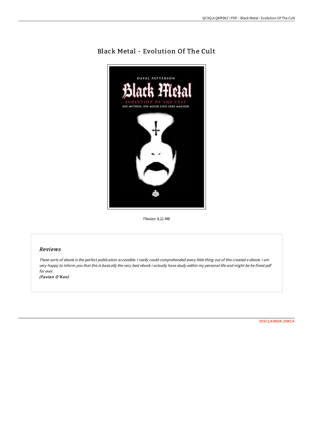 Read Doc Black Metal