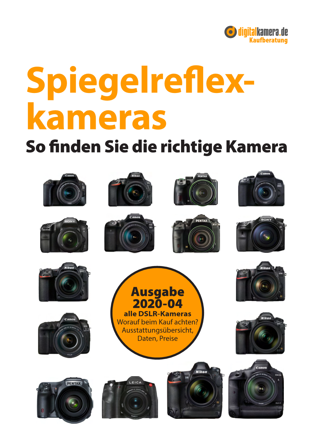 Spiegelreflex- Kameras So Finden Sie Die Richtige Kamera