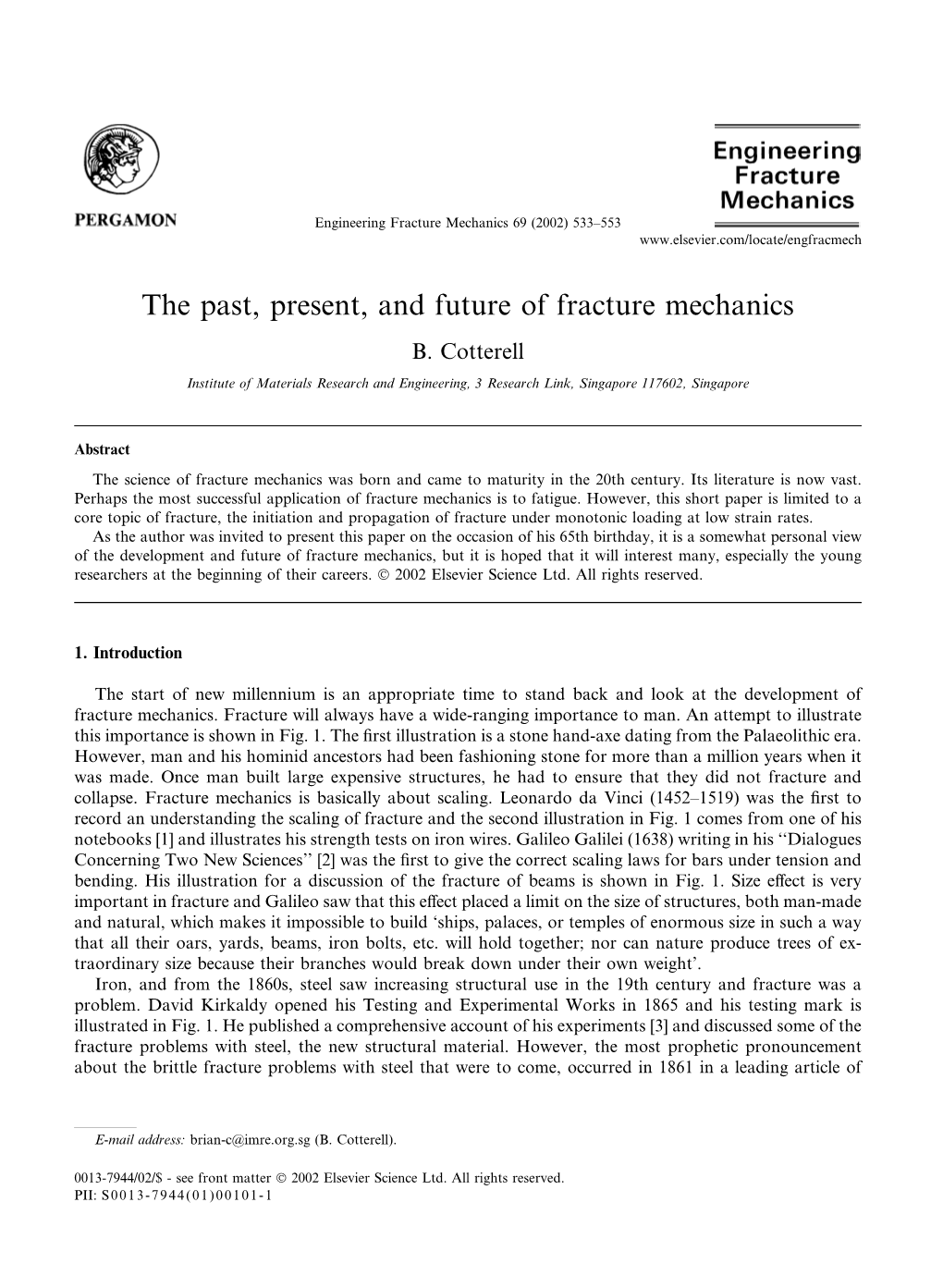 The Past, Present, and Future of Fracture Mechanics.Pdf