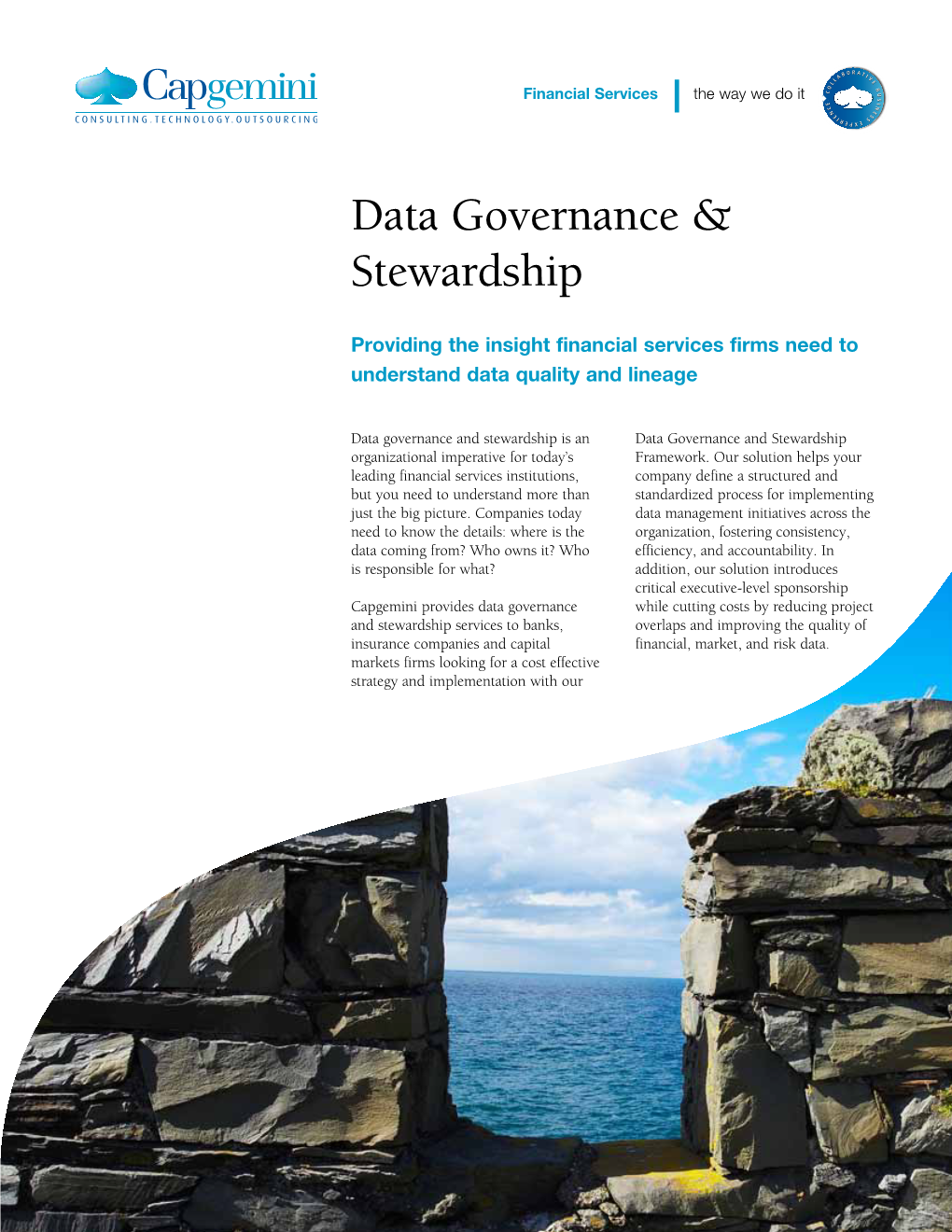 Data Governance & Stewardship