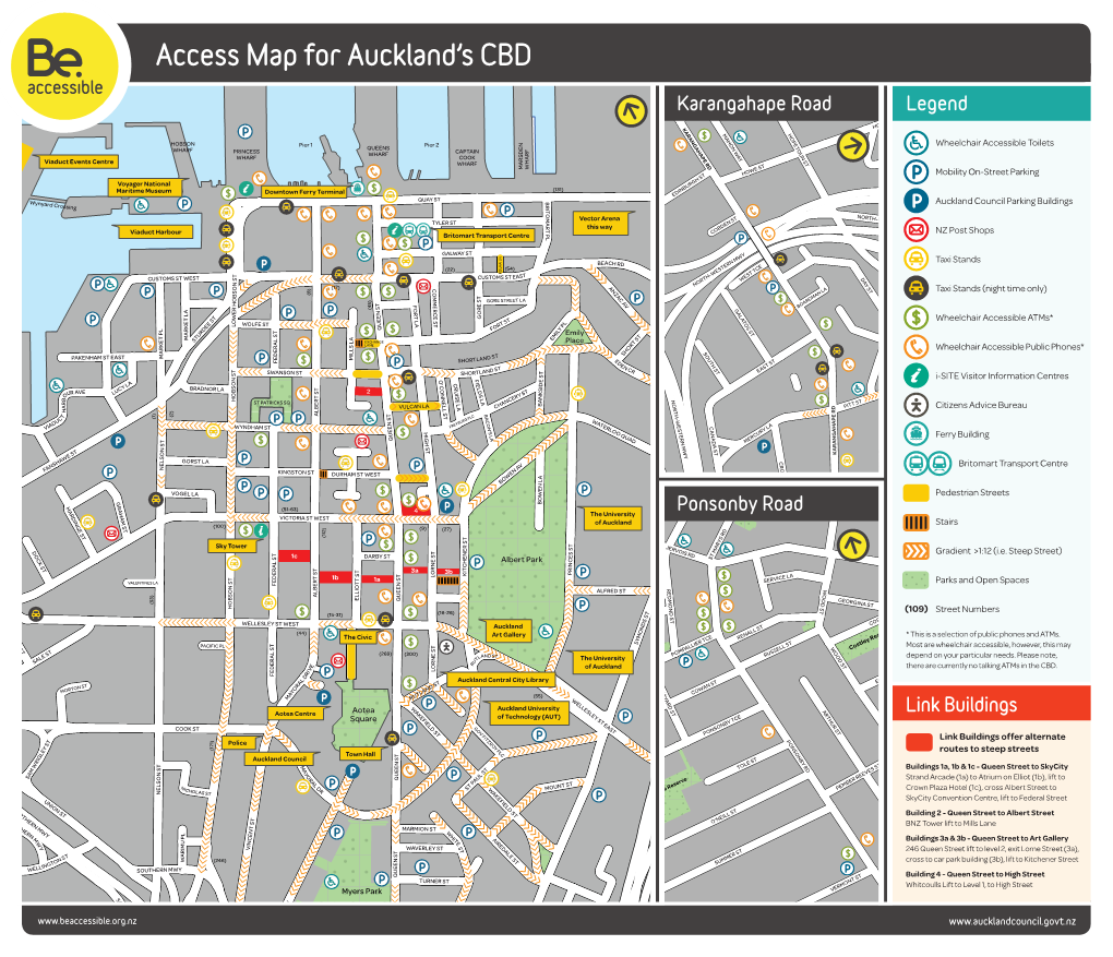 Access Map for Auckland's